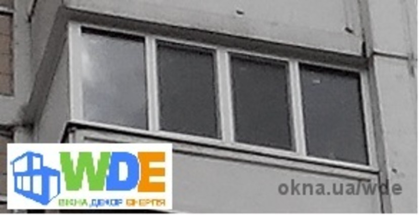 Балкон из Rehau 60 для Киева. Балкон из Rehau 60 для Киева.